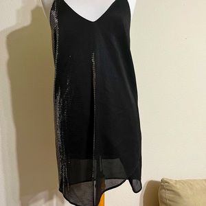 Mason black/gold sheen dress, NWT - open to offers!